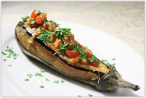 Баклажаны фаршированные мясом