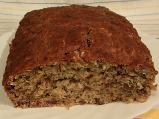 Банановый пирог с овсянкой