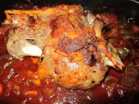 Либжэ — мясо тушеное по-кабардински - фото Либжэ — мясо тушеное по-кабардински