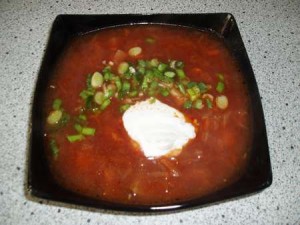 Борщ в мультиварке