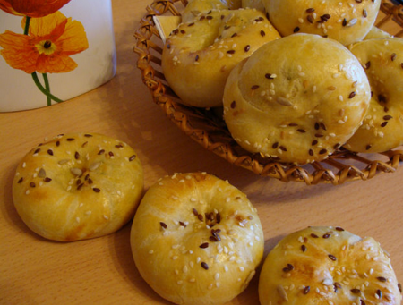 Булочки с картофелем