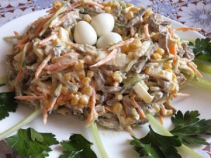 Cалат «гнездо кукушки»