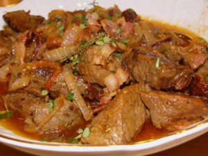 Баранина с мятой
