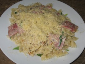 Куриное филе с вермишелью и кокосовым молоком