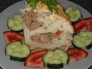 Фаршированная цветная капуста