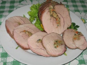 Фаршированное мясо