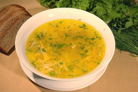 Готовим куриный супчик с вермишелью