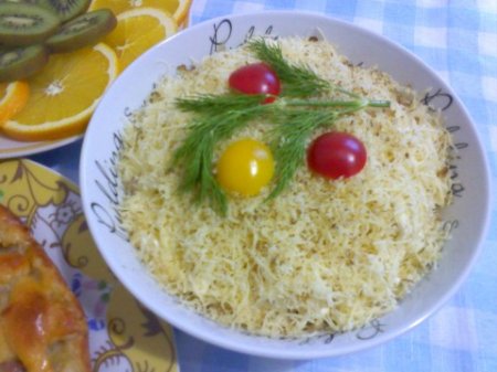 Грибной салат