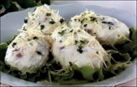 Яйца из сельди по-литовски