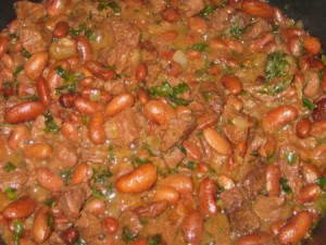 Как приготовить фасоль с грудинкой