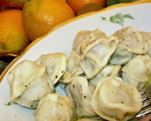 Пельмени «розочки»