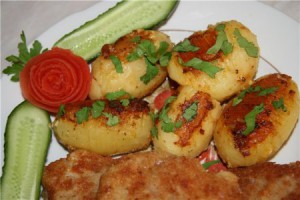 Картофель печеный по-шведски