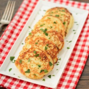 Картофельные блины из пюре