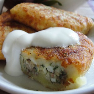 Картофельные зразы с грибами — белорусский рецепт - фото Картофельные зразы с грибами — белорусский рецепт