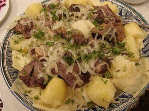 Баранья нога - фото Баранья нога