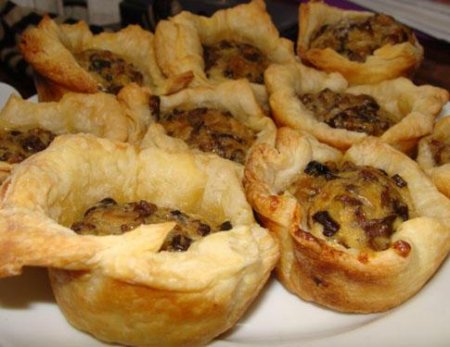 Корзиночки с грибами