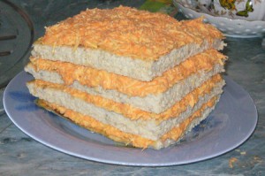 Куриный тортик