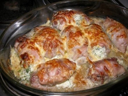 Запеканка с грибами и картофелем
