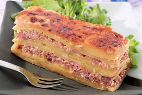 Лазанья с картофелем