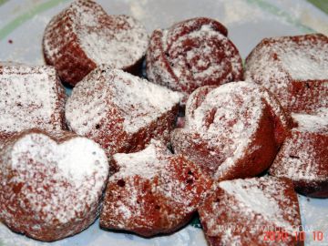 Маффины «красная шапочка» (свекольные) - фото Маффины «красная шапочка» (свекольные)
