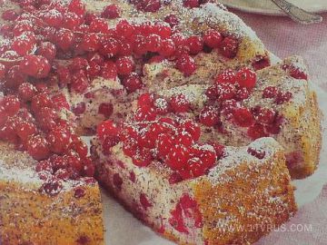 Маковец с красной смородиной 