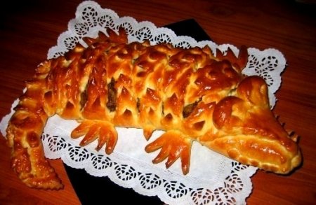 Пирог с киви
