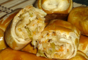 Молдавские пирожки с капустой и рисом — вэрзэре - фото Молдавские пирожки с капустой и рисом — вэрзэре