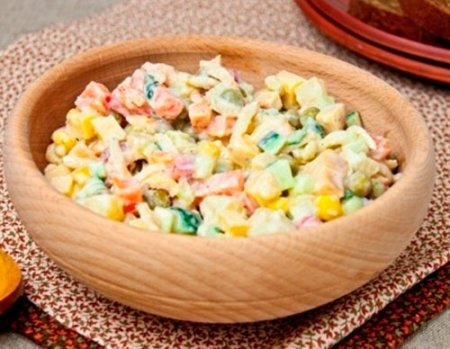 Оливье по-вегетариански
