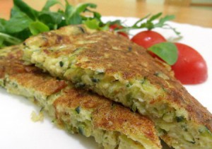 Омлет с кабачками