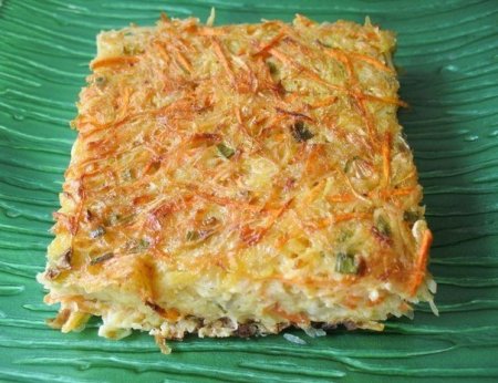 Овощной кугель