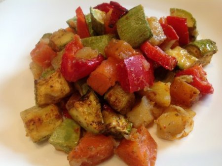 Овощное рагу. постное и вкусное.