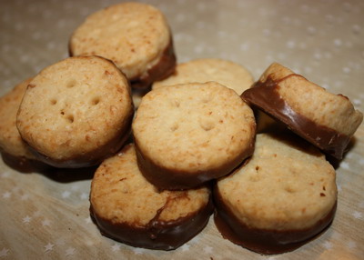Печенье «пуговицы в шоколаде»