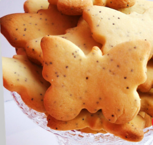 Печенье с маком «бабочки»