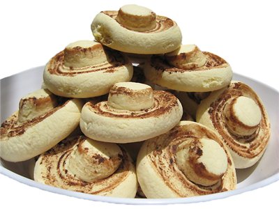 Печенье «шампиньоны»
