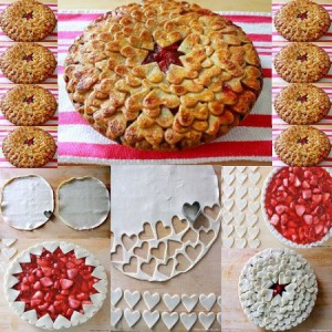 Пирог «путь к сердцу мужчины» с творогом и вишней (малиной, клубникой)