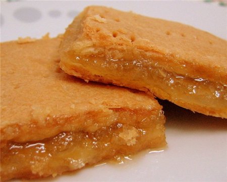 Пирог с лимонной начинкой
