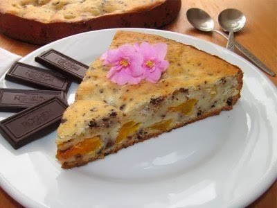 Пирог с мандаринами и шоколадом - фото Пирог с мандаринами и шоколадом