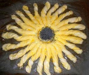 Мясной пирог «крокодил»
