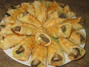 Пирожки со шпротами