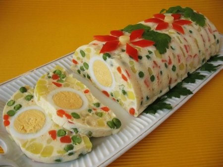 Салат из креветок и сельдерея