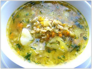 Рассольник постный