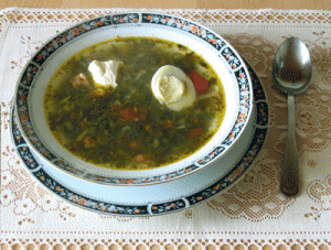 Рецепт приготовления зеленых щей