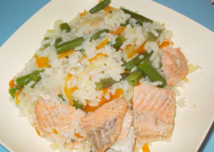 Рыбный плов