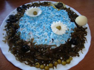 Салат «дикое озеро»