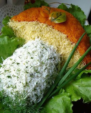 Салат «грибок»