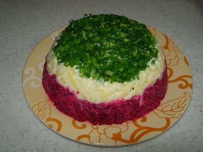 Салат из свеклы