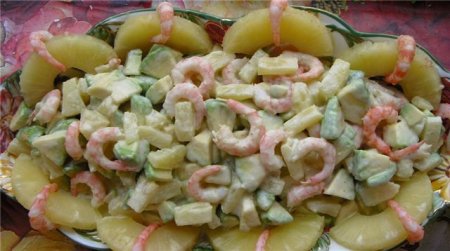 Салат «касабланка»