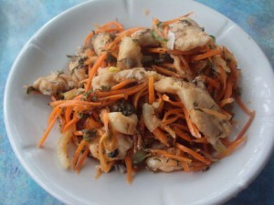 Салат хе из щуки