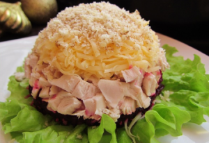 Салат «кучеряшка»