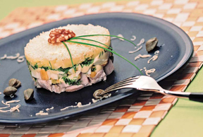 Салат «Курица с ананасами»